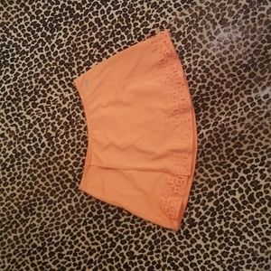 Reebok Neon Orange Skort nwot